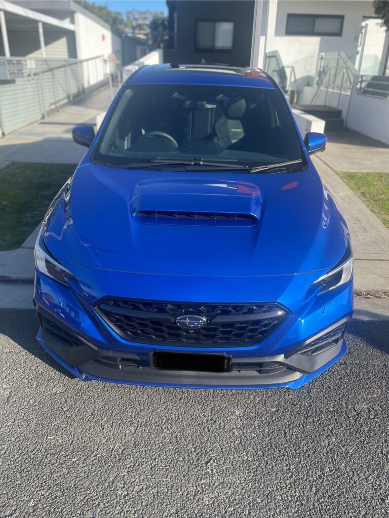 WRX ceramic coated in system x MaxG+ in Rockdale