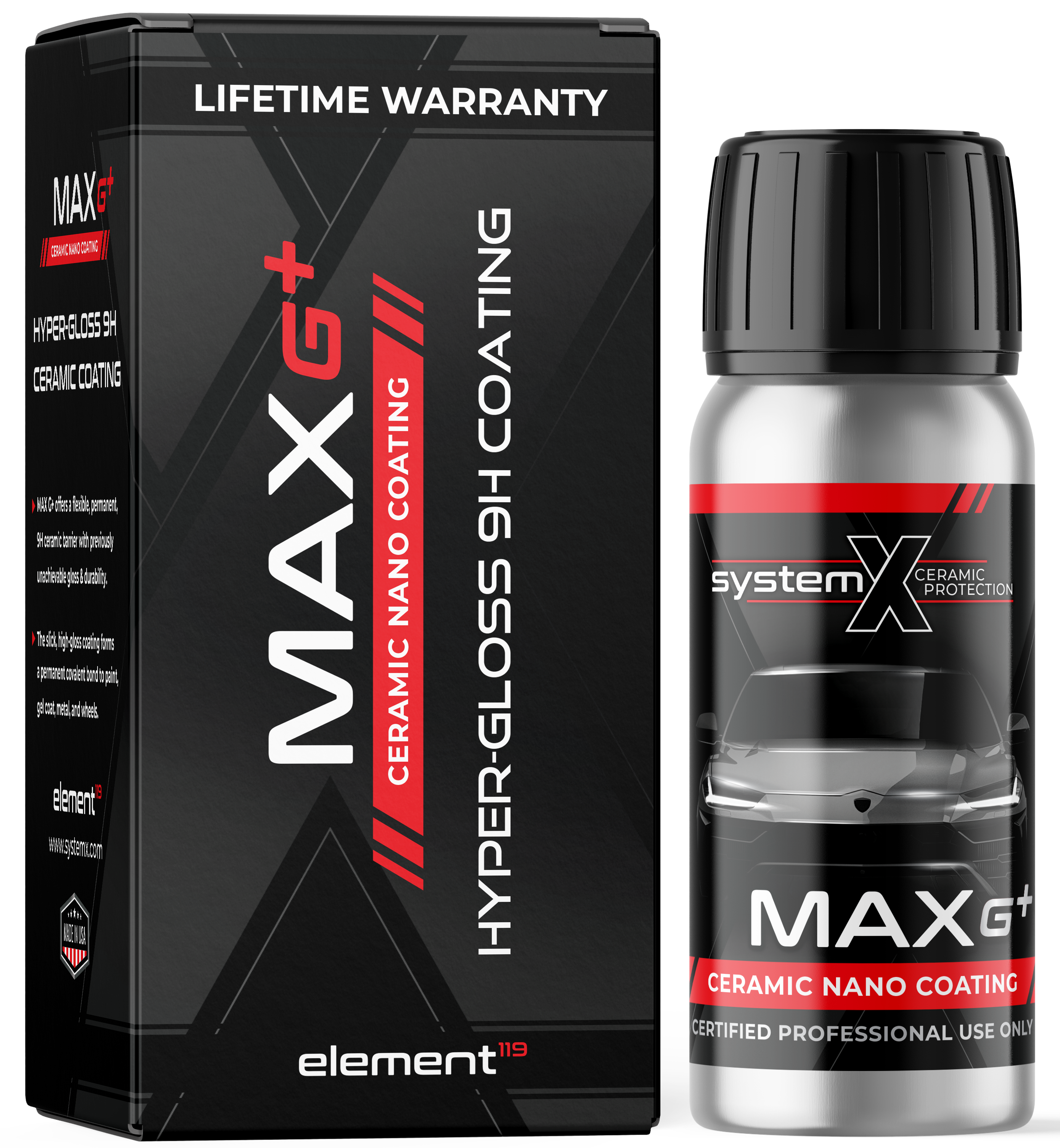System X Max G+ bottle Alexandria